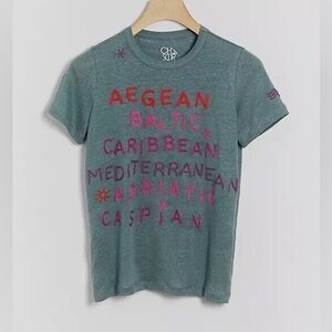 Anthropologie Stitched Graphic Tunic